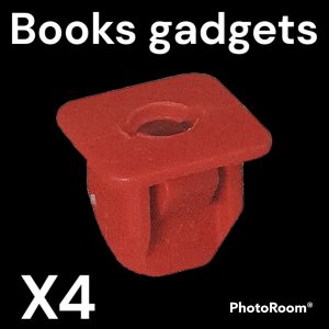 Per Lancia Delta dal 2008>, Ypsilon 2003>2011 Kit 4pz Madrevite in Plastica per Fissaggio Paraurti 46837757