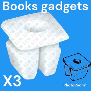 Per Peugeot Vari Modelli Kit 3pz Madrevite in Plastica per Rivestimenti Interni 6987A7