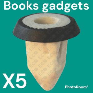 Per Mini Countryman (F60) 2016-2022 Kit 5pz Madrevite in Plastica per Fissaggio Portellone 51127020321