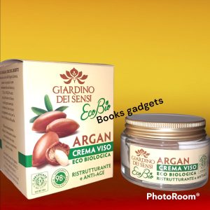 3 pezzi Giardino dei Sensi Crema Viso Biologica Ristrutturante Anti-Age Età Argan 50ml