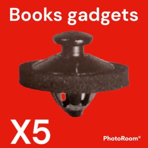 Per Mini Clubvan (R55) 2012-2014 Kit 5pz Bottone Clip per Fissaggio Modanatura-Fiancata 51137058122