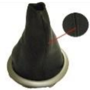 Per Suzuki Alto dal 2010-2015 Cuffia per leva del Cambio Nera 127x137mm