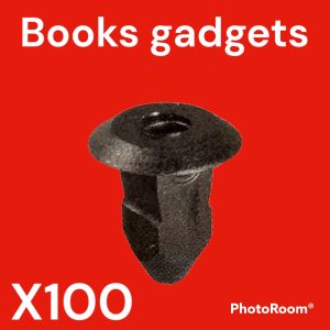 Per Seat Exeo dal 2009 Kit 100pz Madrevite in Plastica per Fissaggio Porta-Pannello e Rivestimenti Interni N90949801