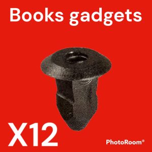 Per Seat Exeo dal 2009 Kit 12pz Madrevite in Plastica per Fissaggio Porta-Pannello e Rivestimenti Interni N90949801