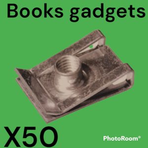 Per Fiat Brava, Marea, Palio, Bravo Kit 50pz Madrevite Metallica per Fissaggio Fendinebbia 46473571