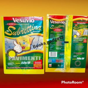 20 pezzi Vesuvio Subrettina Panno Pavimenti Assorbe Lava Asciuga Lucida 50x70cm