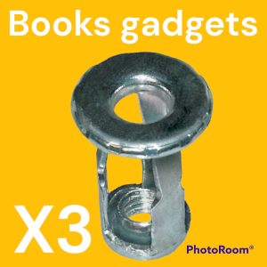 Per Lancia Kappa Kit 3pz Inserto Dado Rivettabile Fissaggio Paraurti-Fendinebbia Oem 46405784