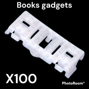 Per Renault Clio I da 1990 Kit 100pz Clip Graffetta per Fissaggio Modanatura-Canalina Tetto 7703077300