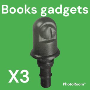 Per Fiat 127 Kit 3pz Ugello Spruzzatore Acqua Nero per Parabrezza 4432041