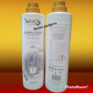 1 Flacone Wexor Elimina Odori Pavimenti Gel Profumante Odor Remover Technology Igiene Profonda 750ml