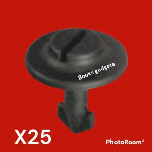 Per Seat Exeo ST dal 2009> Kit 25pz Perno Vite a 1/4 di Giro Nera per Riparo Motore 4A0805121A