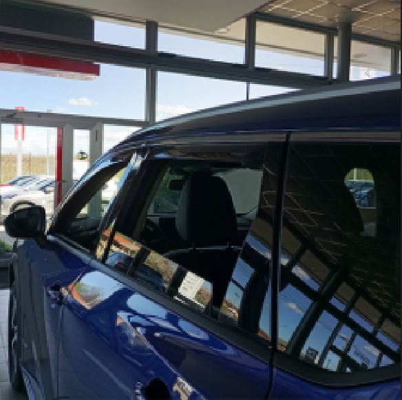 Kit Deflettori Aria Antivento Anteriori+Posteriori Farad per Nissan X-Trail (T33) 5 porte dal 2022 - immagine 2