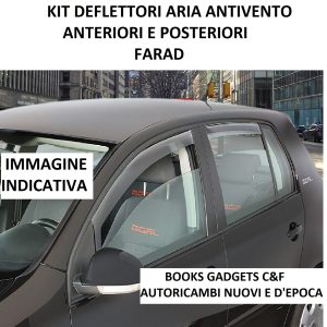 Kit Deflettori Aria Antivento Anteriore+Posteriore Farad per DR Evo 4 dal 2020>