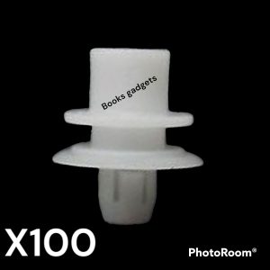 Per Smart Kit 100pz Bottoni Clip Mollette Graffetta per Fissaggio Modanatura Paraurti