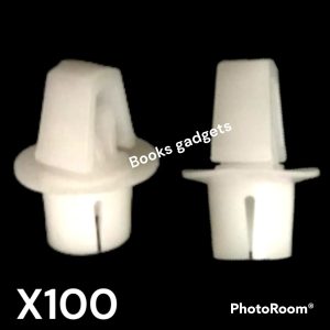 Per Fiat 125, 126, 127, 128, 131, 132, Regata, Ritmo Kit 100pz Graffetta di Fissaggio per Fanale Proiettore 4241451