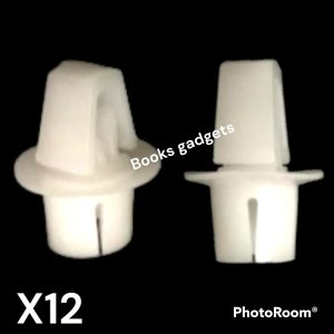 Per Fiat 125, 126, 127, 128, 131, 132, Regata, Ritmo Kit 12pz Graffetta di Fissaggio per Fanale Proiettore 4241451