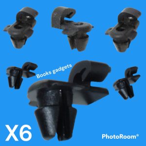 Per Lancia Kappa, Y, Y 2000 Kit 6pz Clip Molletta Ritegno Tirante per Serratura Porta 7739382