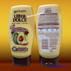 9 Flaconi Garnier Ultra Dolce Balsamo all'Olio di Avocado e Burro di Karitè Capelli Ricci o Mossi 250ml