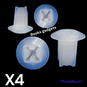 Per Renault Clio IV 2012 Kit 4pz Madrevite per Rivestimenti Interni - Rivestimenti Interni/Vano Bagaglio 7703081184