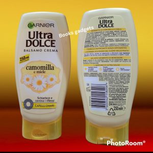 9 Flaconi Garnier Ultra Dolce Balsamo Camomilla e Miele Schiarisce Ravviva i Riflessi 250ml