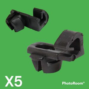 Per Fiat Palio, Perla, Siena, Strada 1999-2011 Kit 5pz Giunto Clip Molletta per Tirante Serratura Porta 7743036
