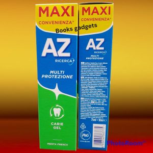 24 pezzi AZ Dentifricio Multi Protezione CARIE GEL Menta Fresca 75ml + 10ml