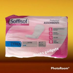 9 Confez. (90 Assorbenti) Soffisof Lady Extra per Incontinenti Controllo Odore