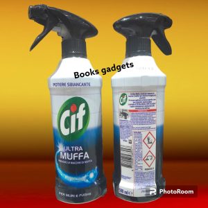 9 Flaconi Cif Spray Ultra Muffa Rimuove le Macchie per Muri e Fughe Potere Sbiancante 500ml