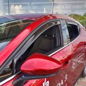 Kit Deflettori Antivento Anteriore+Posteriore Farad per Mazda 3 (BP) 4°Serie 5 porte dal 2019