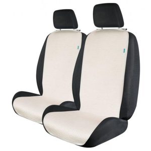 Coppia Copri Sedili Anteriori Universali in Carta Tessile per Auto Camper Fuoristrada