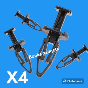 Per Fiat Ducato dal 2021 Kit 4pz Rivetto in Plastica per Fissaggio Modanature Esterne 1392506080
