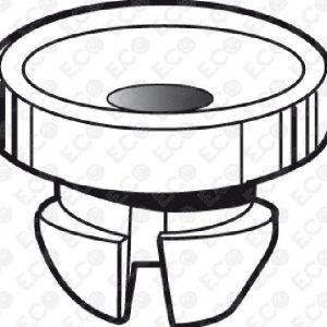 Per Fiat Vari Modelli Kit 12pz Boccola di Centraggio per Tiranteria Porta in Plastica