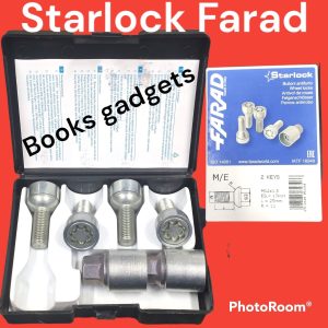 Per DR4 dal 2021> Kit Bulloni Antifurto Starlock Farad per Cerchi in Acciaio