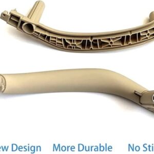 Per Bmw X5 (F15) dal 2014-2018 Impugnatura Porta Posteriore Sx parte interna Beige (Senza Copertura)