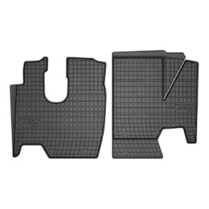 Set 2 Tappetini in Gomma su Misura per MERCEDES Atego 2 dal 2005-2013