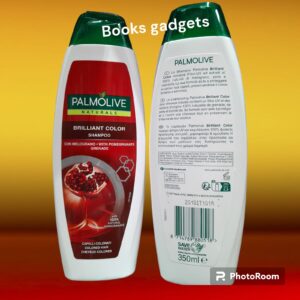 9 Flaconi Palmolive Naturals Shampoo Brilliant Color con Melograno Capelli Colorati 350ml