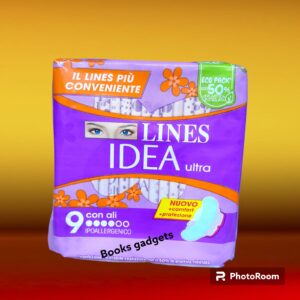 9 Confezioni (81 Assorbenti) Lines Idea Ultra con Ali Ipoallergenico