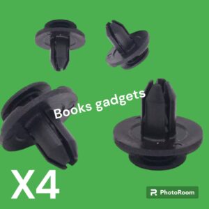 Per Nissan Qashqai dal 2010 Kit 4pz Rivetto Fiss. Paraurti Anteriore 0155305933