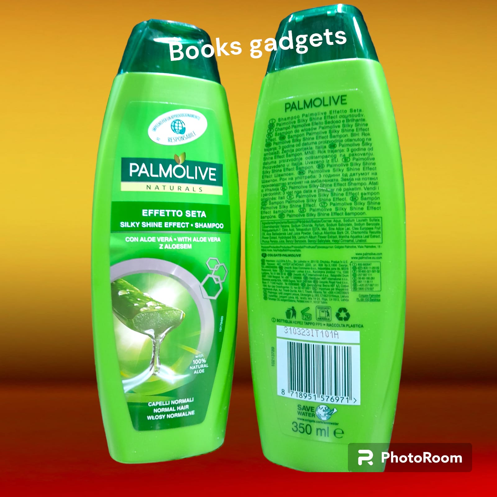 10 Flaconi Palmolive Naturals Shampoo Effetto Seta Aloe Vera Capelli Normali 350ml