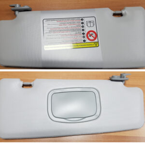 Per Fiat Bravo dal 2007 Pantina Parasole Dx (Lato Passeggero) con Specchio