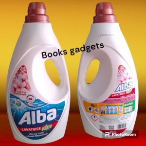 9 Flaconi Alba Lavatrice Activ Detersivo Talco e Patchouli 60 Lavaggi 3Lt