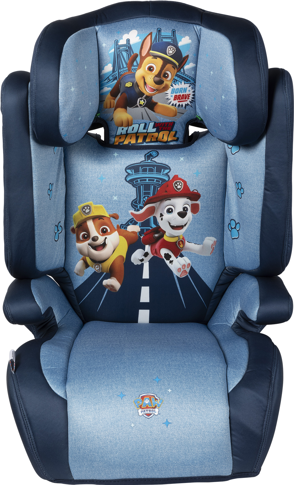 Seggiolino Prometeo Paw Patrol Boy 100cm-150cm con Schienale Removibile ECE R129