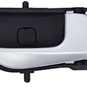 Per Hyundai i20 dal 01/2015-10/2020 Maniglia Apriporta Interna Anteriore Dx Nera con Leva Argento