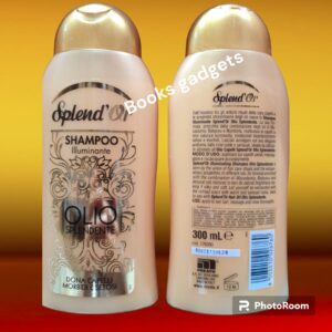 9 Flaconi Splend'or Shampoo Illuminante Olio Splendente Capelli Morbidi e Setosi 300ml