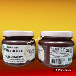 1 Barattolo Garnier Ultra Dolce Hair Remedy Maschera Capelli Idratante Avena Bio 340ml