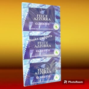 9 Conf. Felce Azzurra (27 Saponette) Sapone Mani Profumo Classico Profumato 100gr