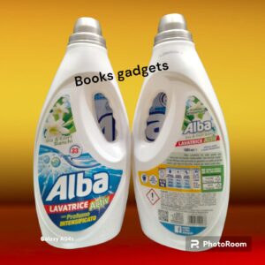 9 Flaconi Alba Lavatrice Activ Detersivo Iris & Fiori Bianchi 33 Lavaggi 1850ml