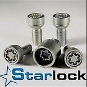 Per Opel Movano-C dal 2021 Kit Bulloni Antifurto Starlock Farad per Cerchi in Acciaio Originali