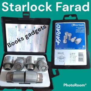 Per Mazda 2 Hybrid dal 2022 Kit Dadi Antifurto Starlock Farad per Cerchi in Lega