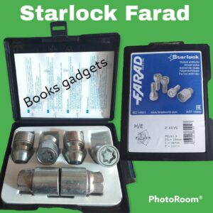 Per Ford Kuga dal 2020> Kit Dadi Antifurto Starlock Farad Cerchi in Acciaio Originali